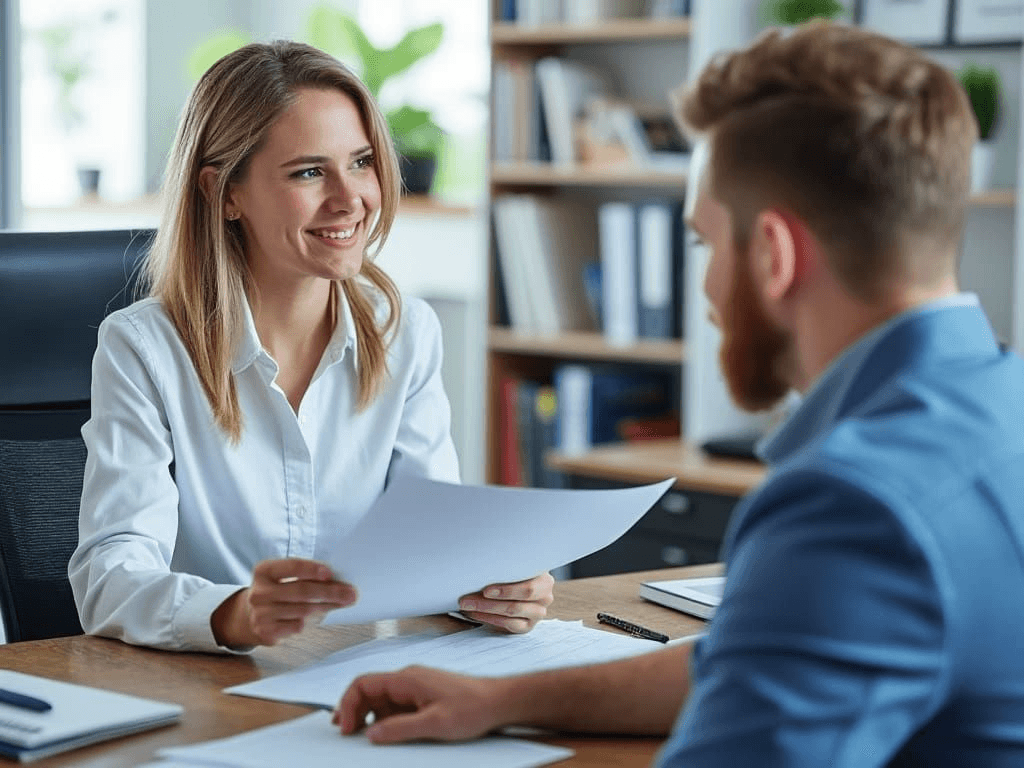 Consultant preparing a provider for an assessment